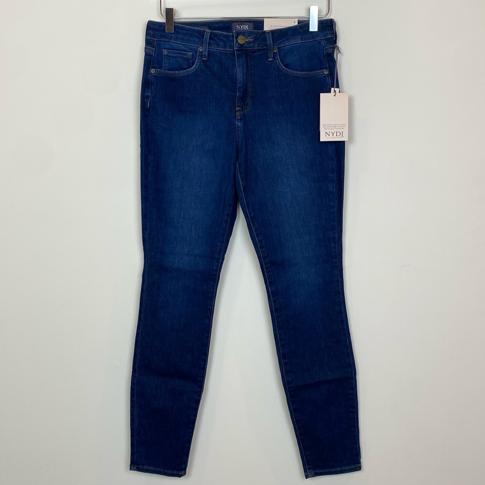 New With Tags NYDJ LIFTXTUCK AMI SKINNY JEAN SZ 6